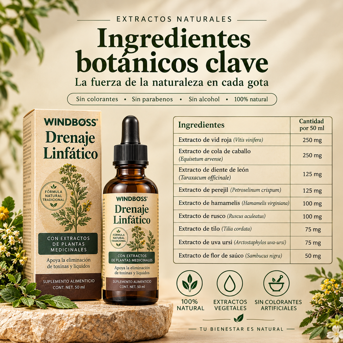 WINDBOSS® Drenaje Linfático