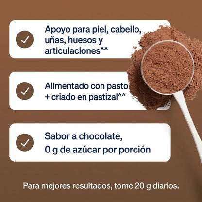 colageno de chocolate
