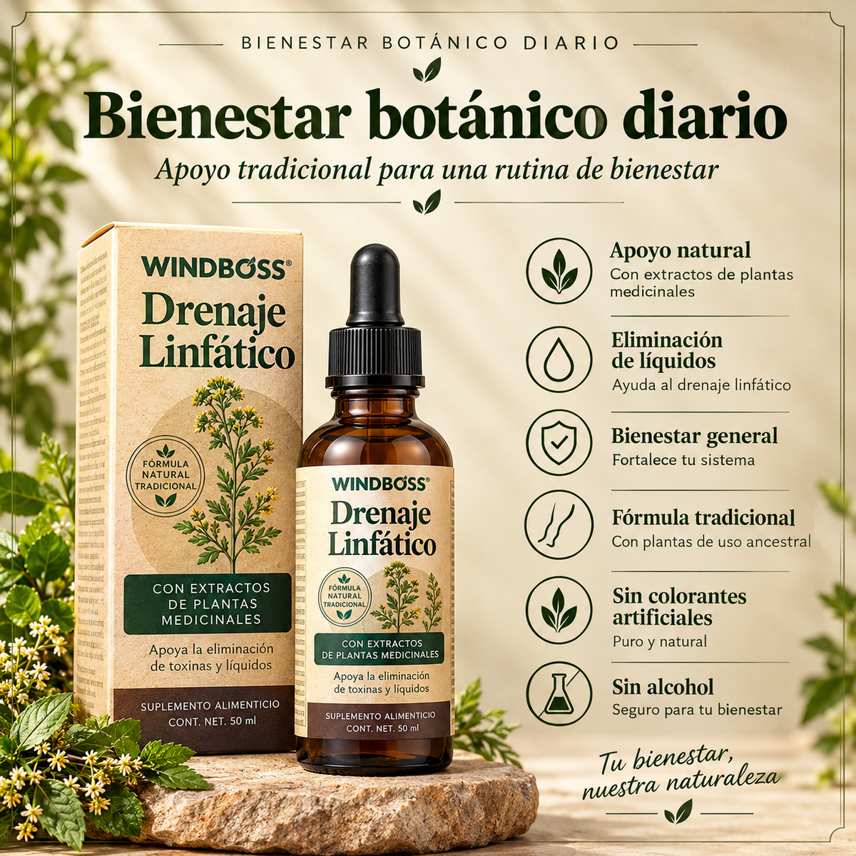 WINDBOSS® Drenaje Linfático