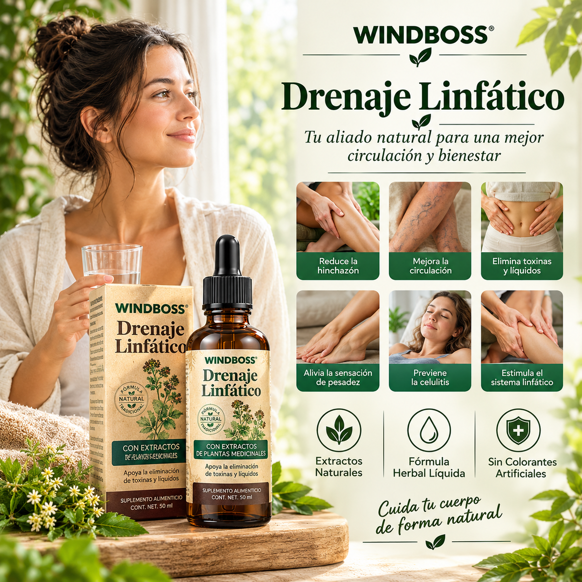 WINDBOSS® Drenaje Linfático