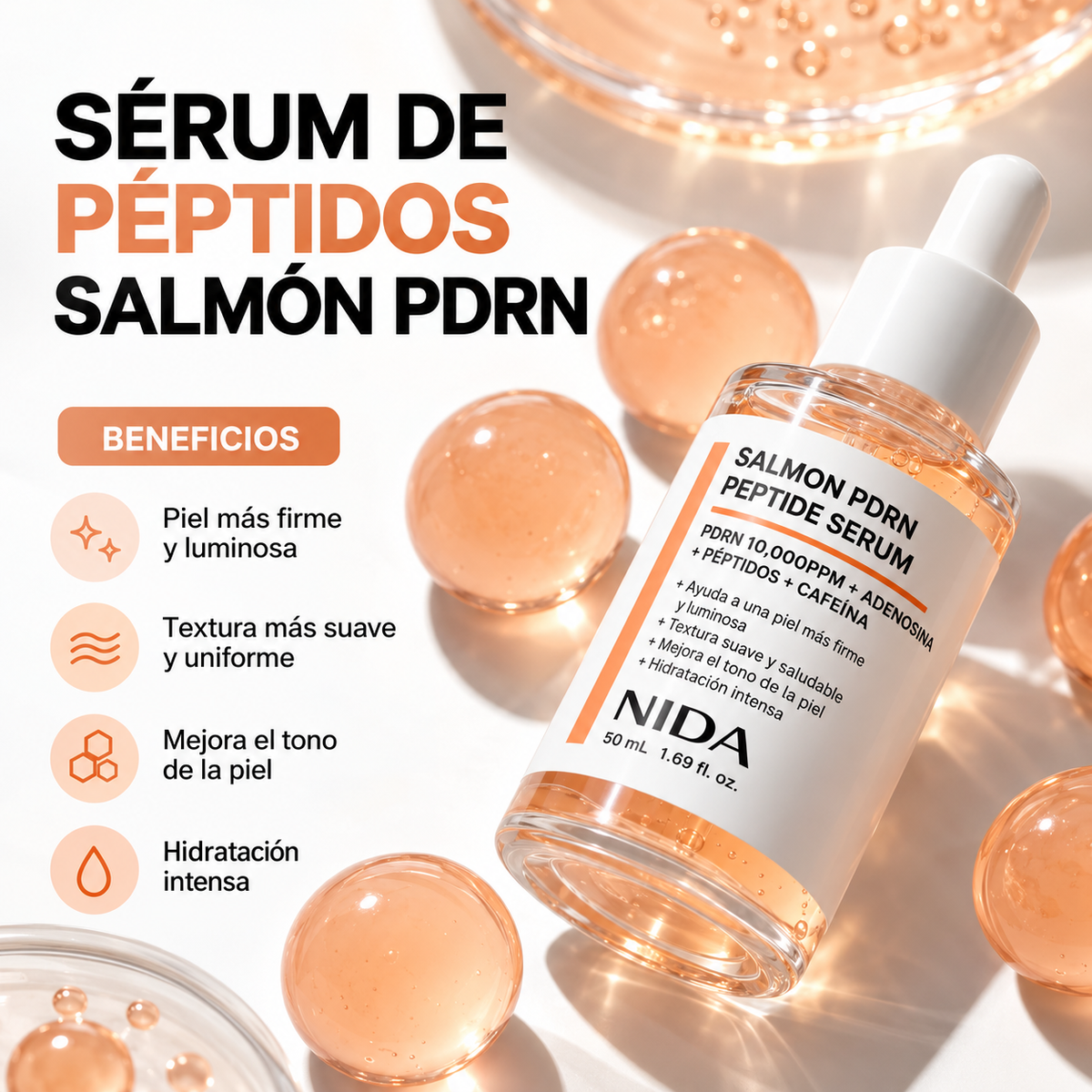 NIDA Salmon PDRN Peptide Serum