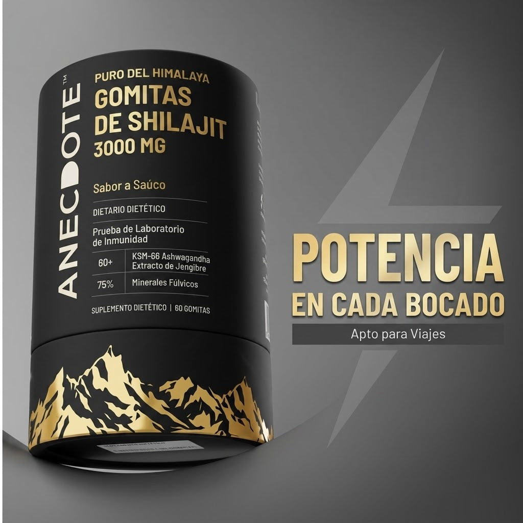 ShilaVita™ Gummies de Shilajit Himalayo 3000mg